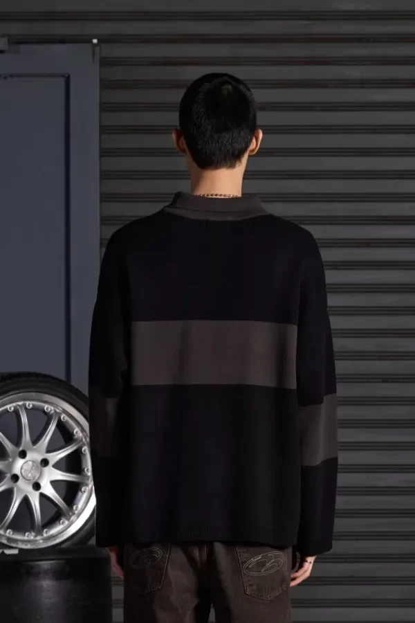 Producto - SWEATER POLO NEGRO - PILOT - 4