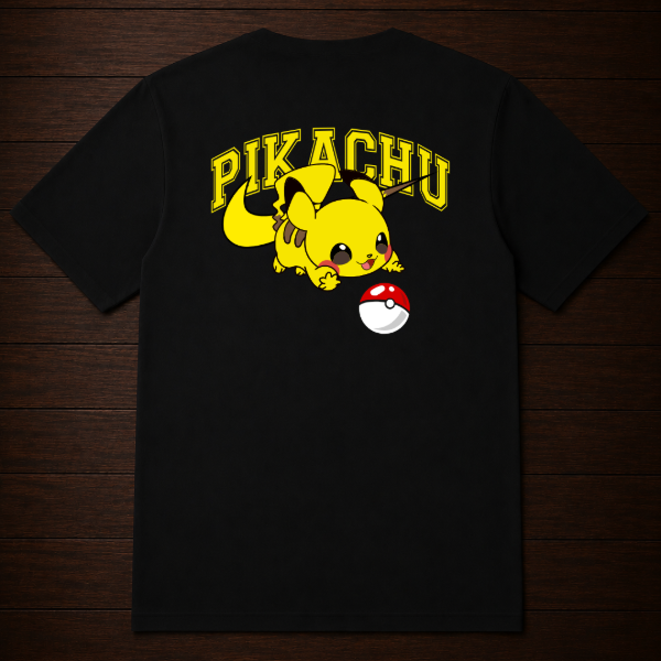 Producto - Remera - Pikachu Pokebola (Pokemon) - 1