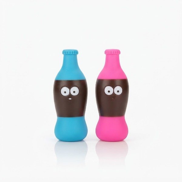 Producto - JUGUETE CHIFLE Botella Coca Cola Con Ojitos 8807