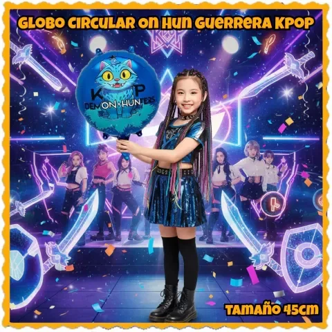 Producto - Globo guerras kpop gato on hun derpy