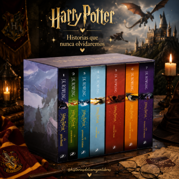 Producto - Saga Completa Harry Potter 7 Tomos Estuche