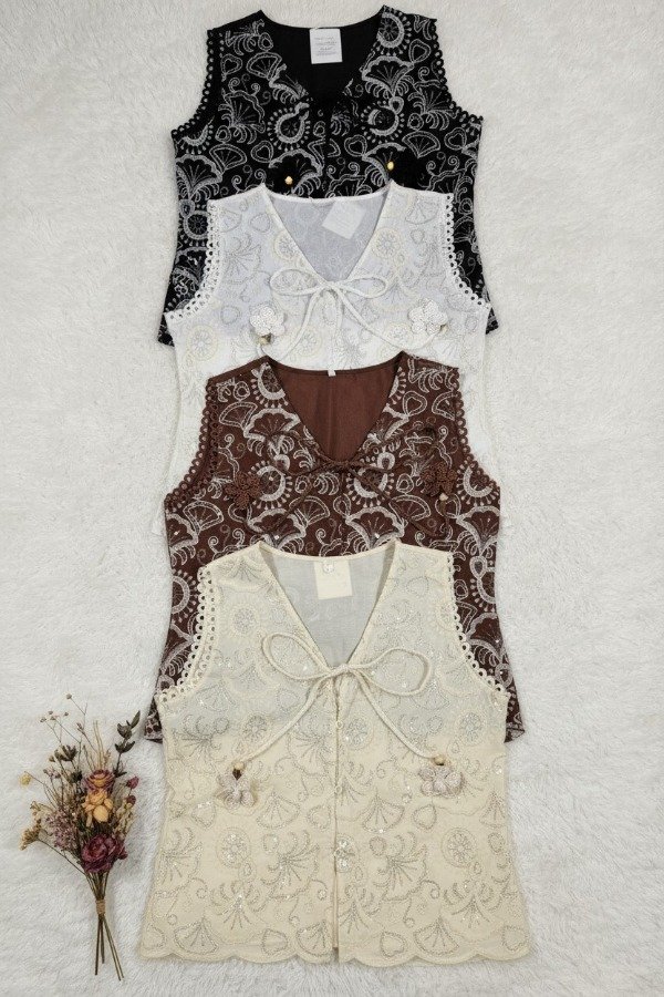 Producto - CHALECO LENTEJUELA A021
