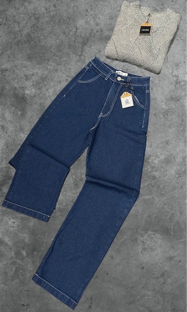 Producto - Wide Leg - Blue Butterfly - 4