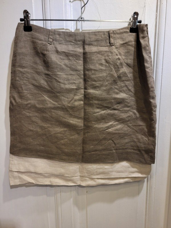 Producto - Falda co binada de lino Talle 42 - PRECIO: 20X