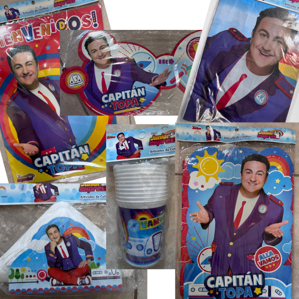 Producto - CAPITAN TOPA - Artículos para Cumpleaños -