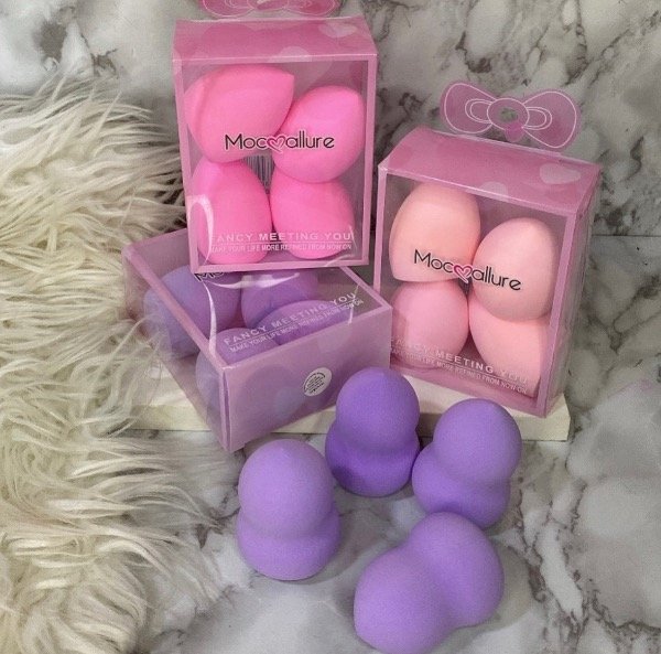 Producto - Set de 4 esponjitas de maquillaje
