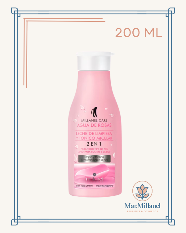 Producto - Care Agua de Rosas Leche de limpieza y tónico micelar 2 en 1