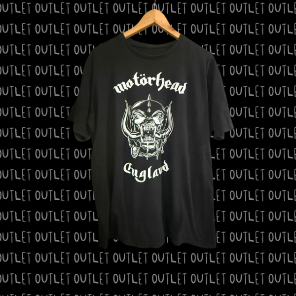 REMERA OUTLET MOTORHEAD ENGLAND TALLE XL