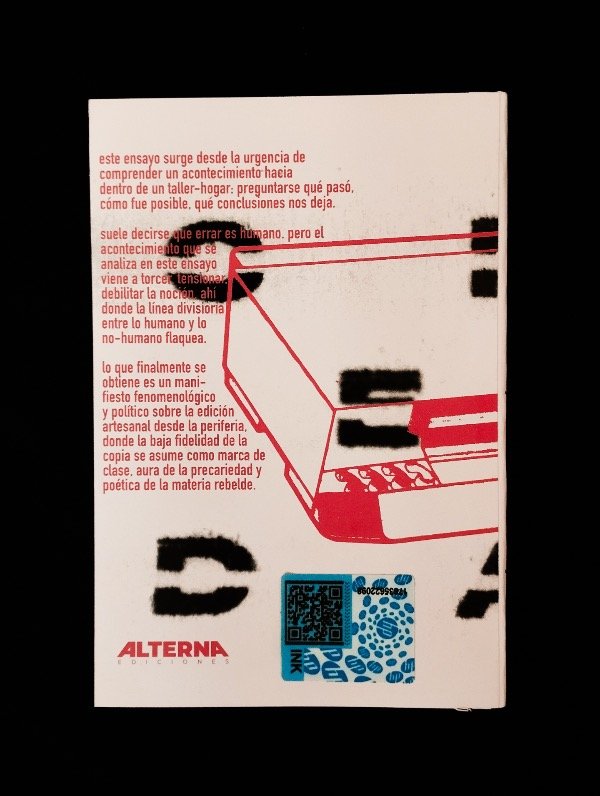 Producto - Máquina, error y poesía - G. Di Sabatto Fund - 4
