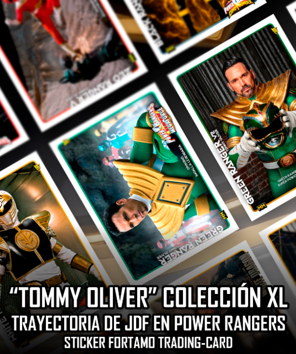 Producto - Super Sobre / Tommy Oliver Pack x18 Stickers Traiding Cards. - 7