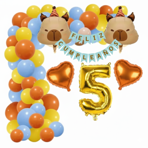 Producto - Set capibara 57 piezas