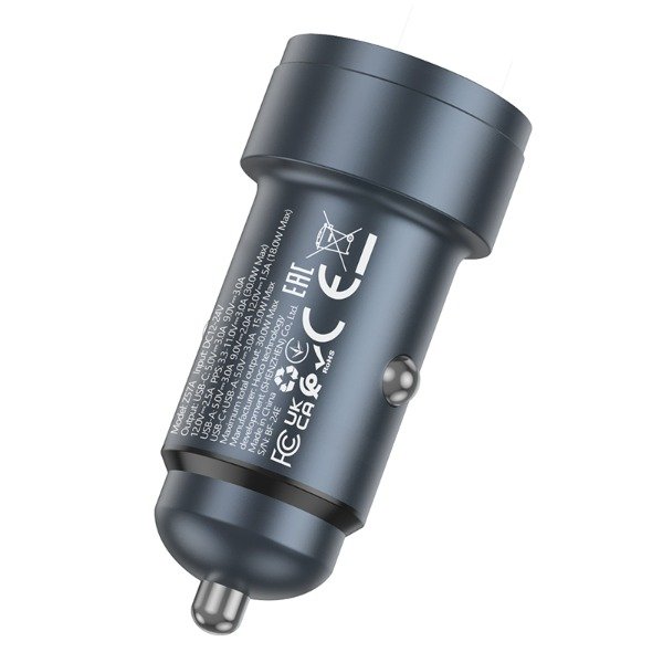 Producto - HOCO - Z57A Cargador Auto Dual Port 30W - 3