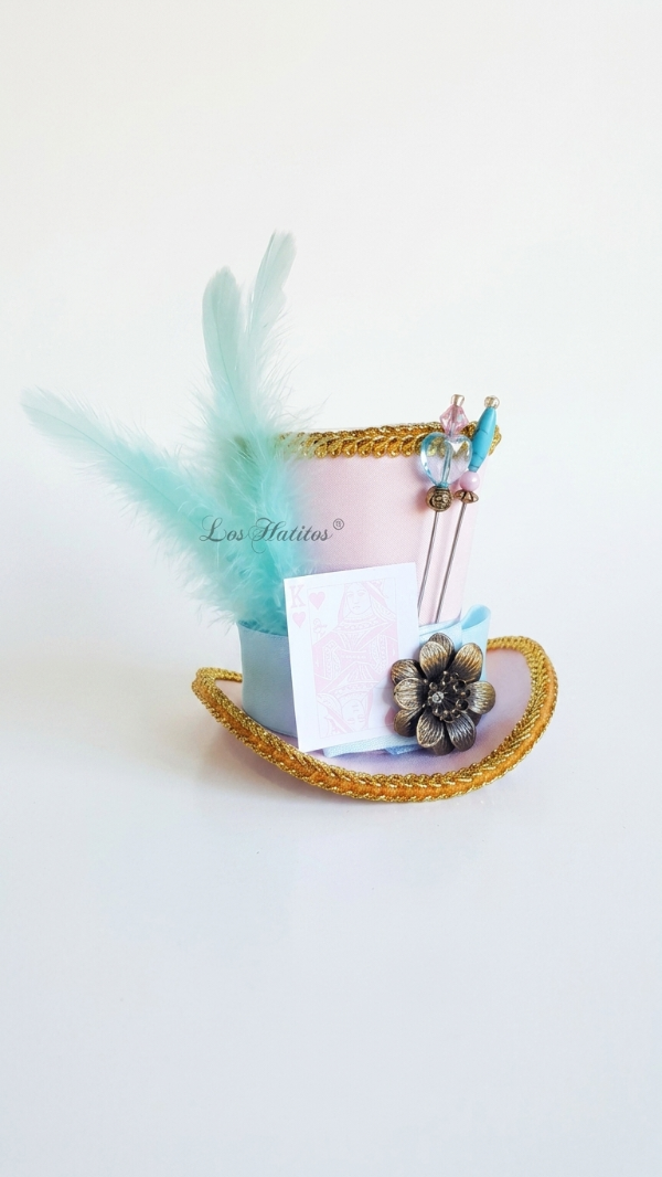Producto - Mini galera Reina de corazones pastel 12 cm - 3