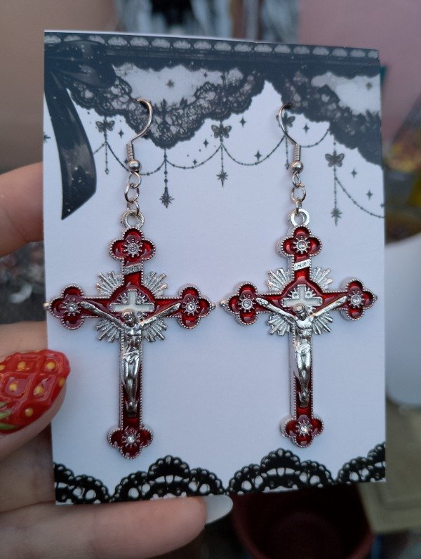 Producto - Aros Jesus Christ (1 par en stock)