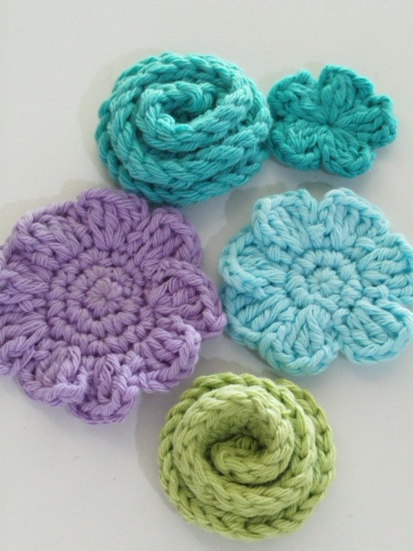 Producto - FLORES PARA COSER O PEGAR