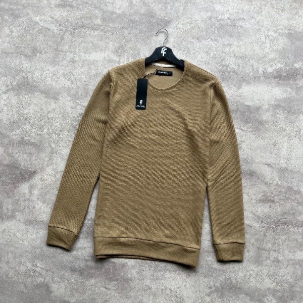 Producto - BUZO RUSTICO ESPIGADO CAMEL