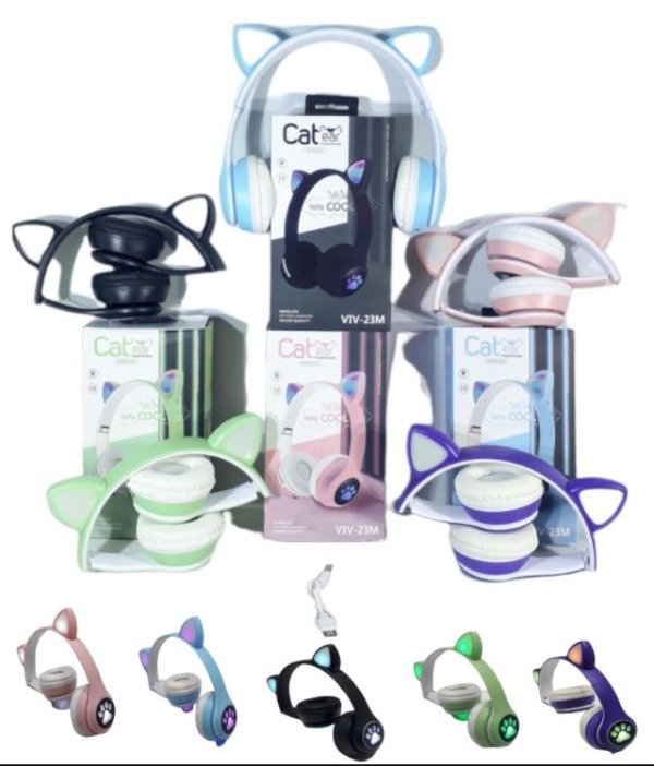 Producto - Vincha Gatito Bt (con huella)