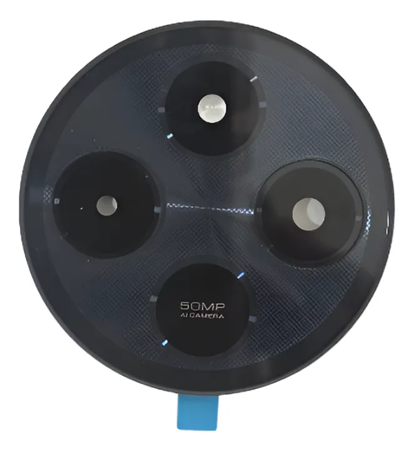 Producto - LENTE DE CAMARA CON MARCO PARA XIAOMI REDMI 14C (viene con pegamento)