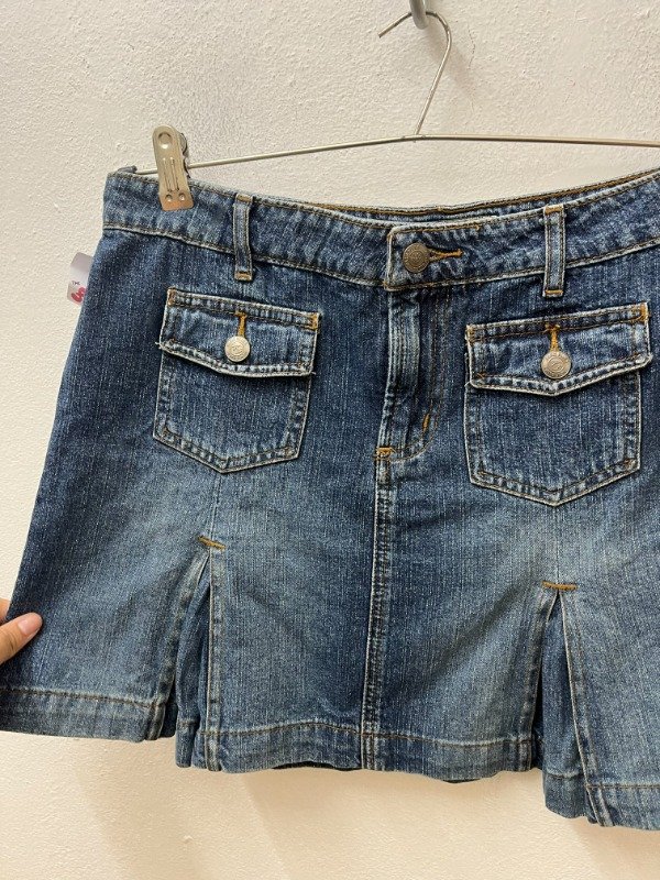 Falda Paris Blues Pleated — imagen 5