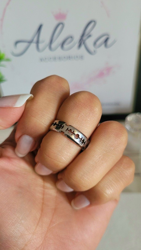 Producto - Anillo gillette de acero quirúrgico - 0