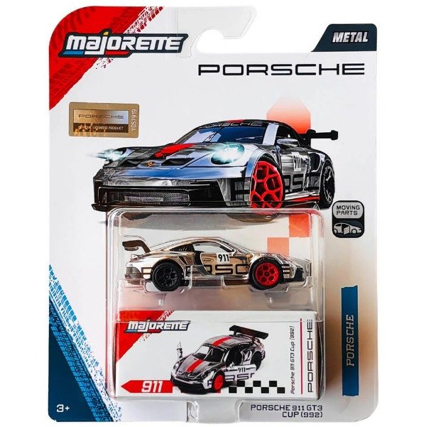 Producto - Majorette Porsche Moving Parts Porsche 911 GT3 Cup (992)