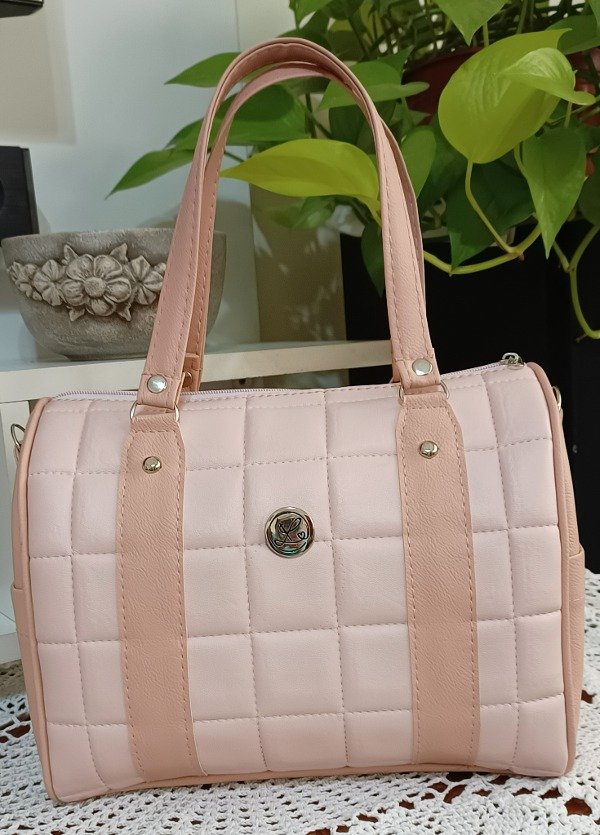 Producto - Bolso baúl Serena chico rosa