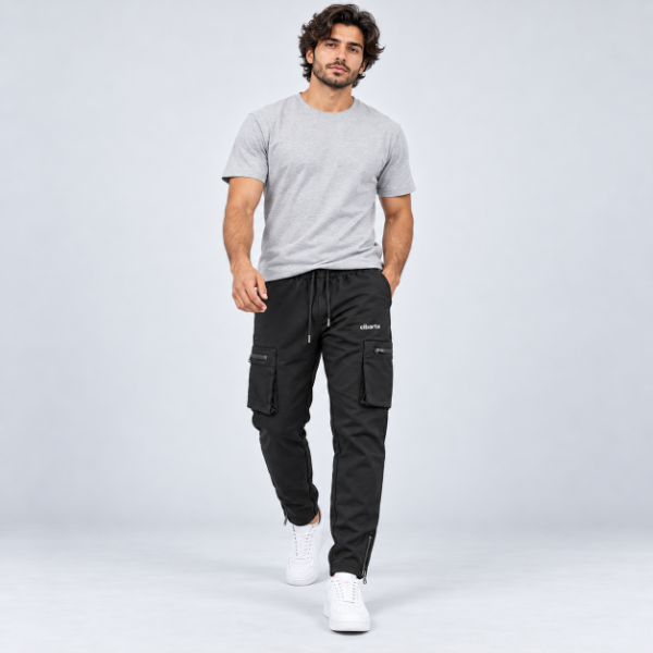 Producto - Pantalón Cargo Furtivo Unisex  Negro - 4