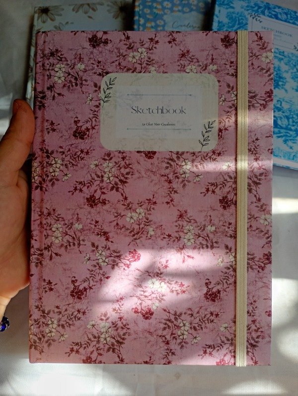 Producto - Cuaderno A5 rosa vintage - 0