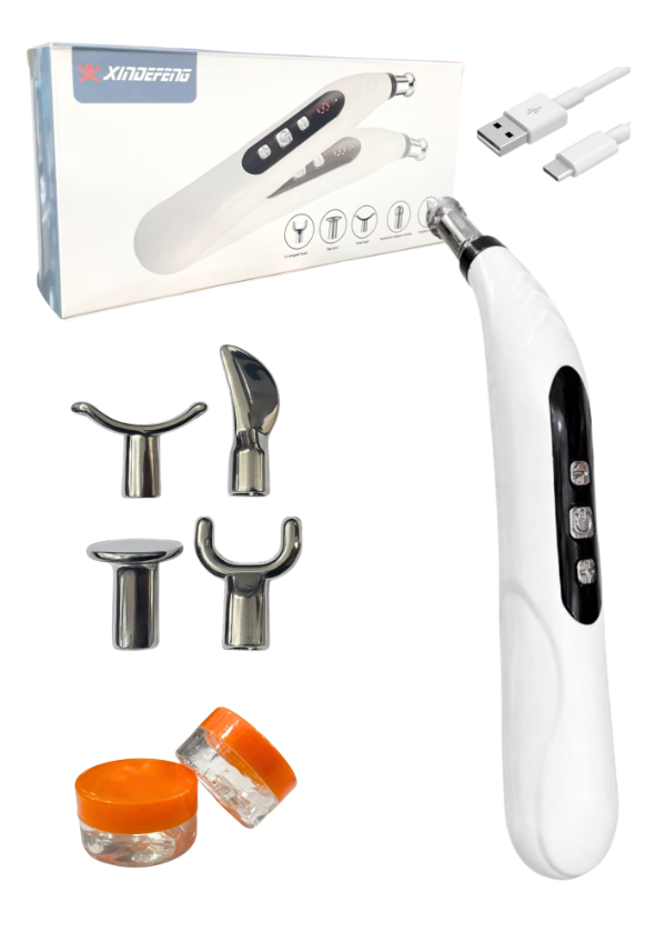 Producto - LAPIZ MASAJEADOR FACIAL + ACCESORIOS + GEL 553