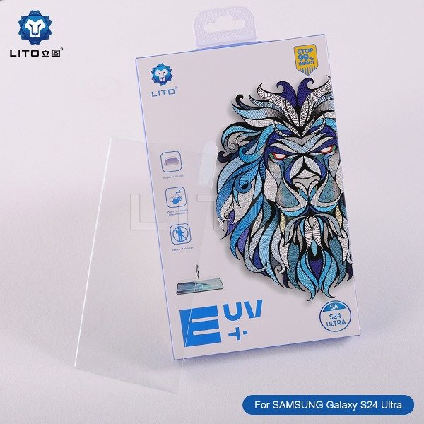 Producto - Vidrio Templado UV Glass Clear Lito Samsung S24 Ultra