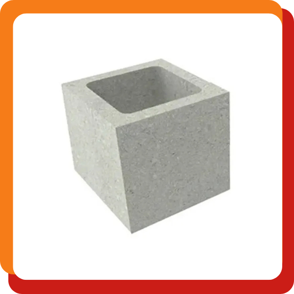 Producto - LADRILLO CEMENTO BLOQUE LISO 19X19X19