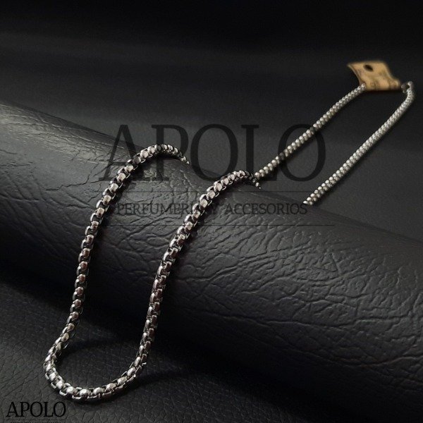 Producto - Cadena 28 Rolo cuadrada fina - 1