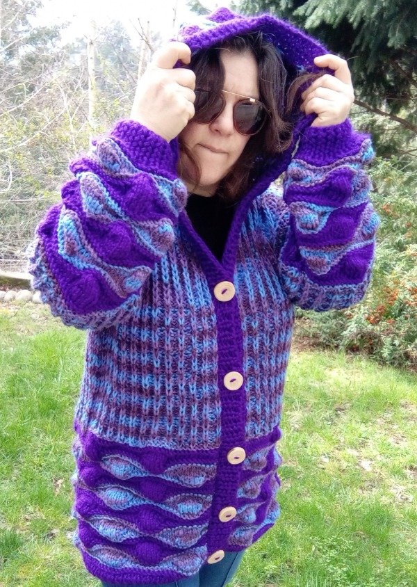 Producto - Saco violeta