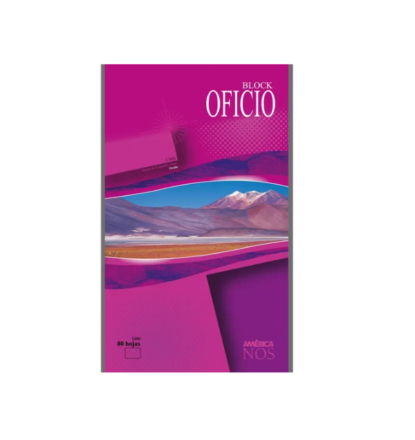 Producto - Block Oficio Liso AMERICA