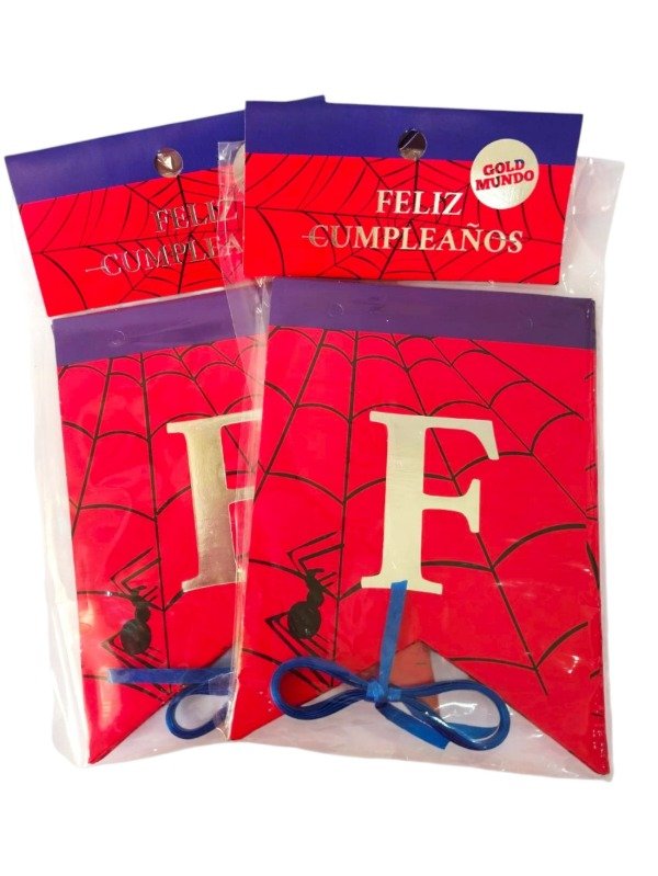 Producto - BANDERIN HOMBRE ARAÑA