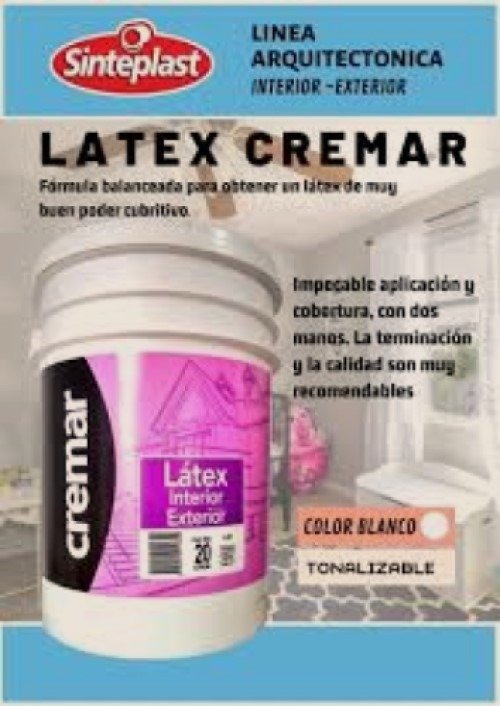Producto - Latex Cremar Int-Ext Blanco