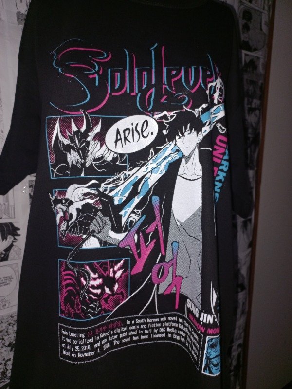Producto - Remera Solo Leveling T.M - 1