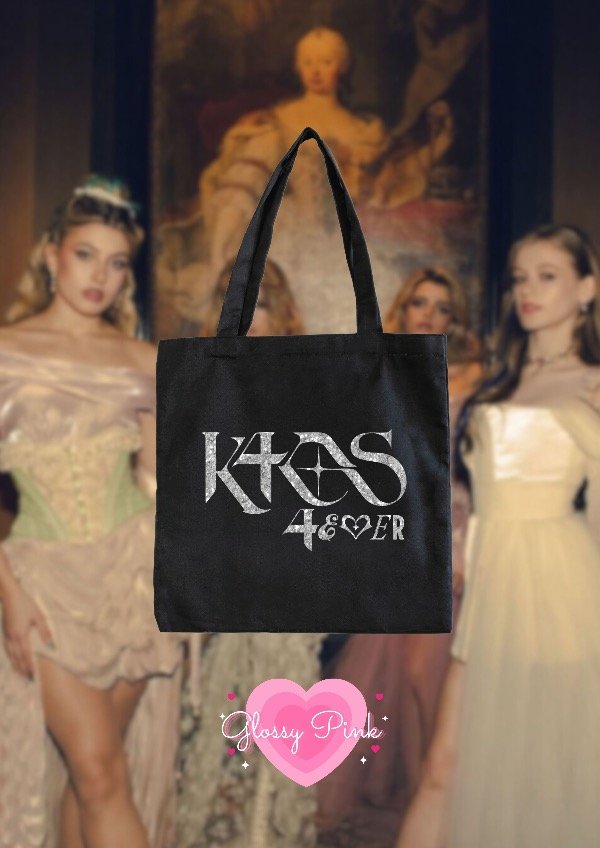 Producto - Tote Bag K4OS 4EVER - VINILO TEXTIL GLITTER