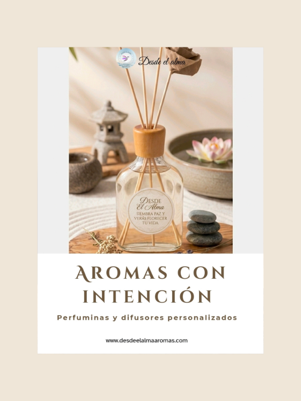 Producto - Aromas con intención: "Perfuminas y difusores personalizados"
