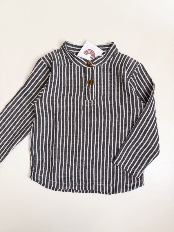 Producto - Camisola alfonso rayado grafito