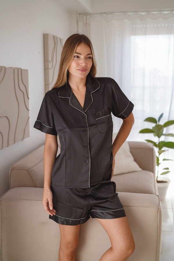 Producto - Conjunto Camisero Saten