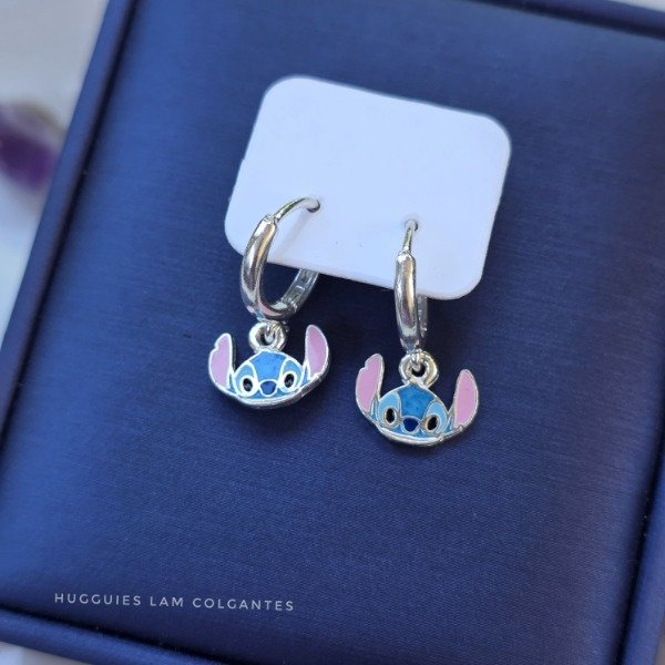 Producto - Aros lam Hugguies colgantes stich
