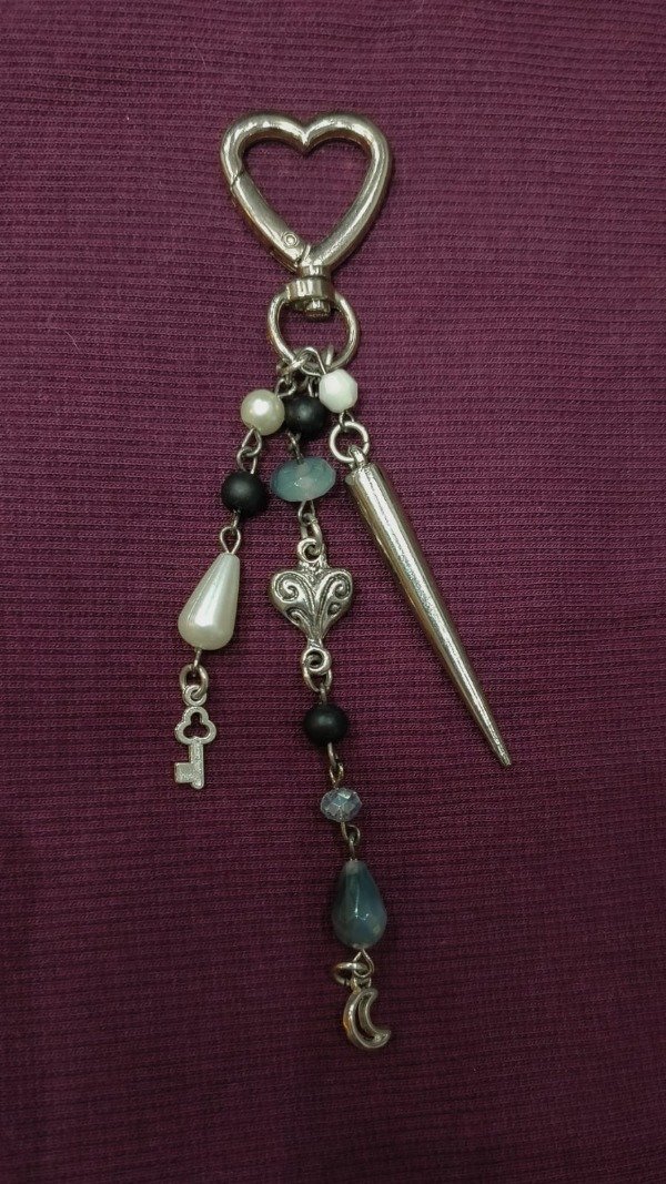 Producto - Bag Charm Gris Puas