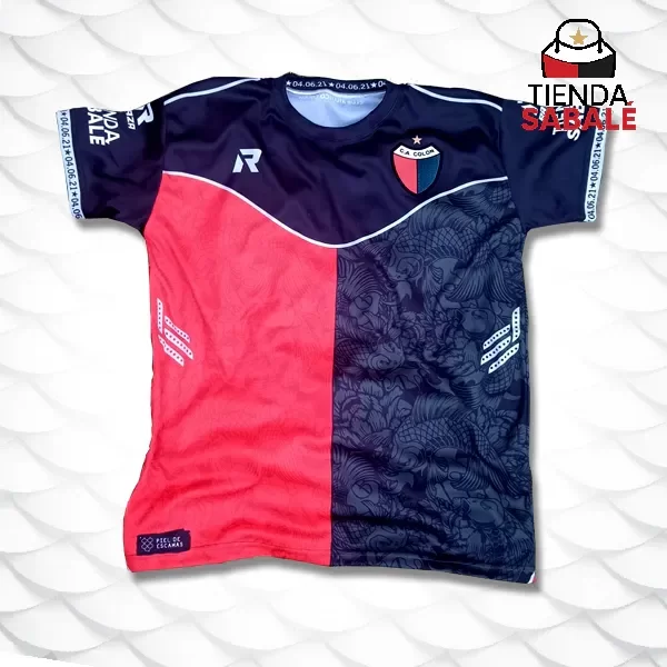 Producto - Camiseta Roja y Negra by RAZA