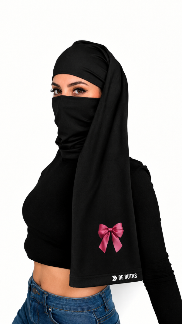 Producto - Balaclava Design Moño Rosa - 0