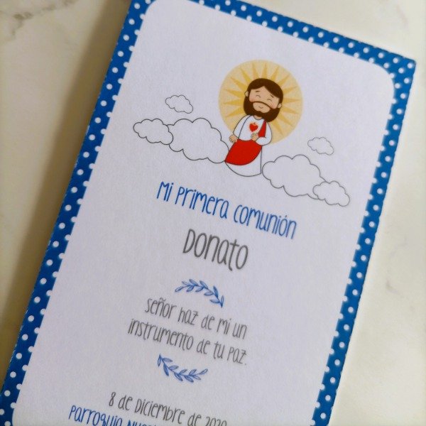 Producto - ESTAMPAS DE DISEÑO SANTORAL - COMUNION