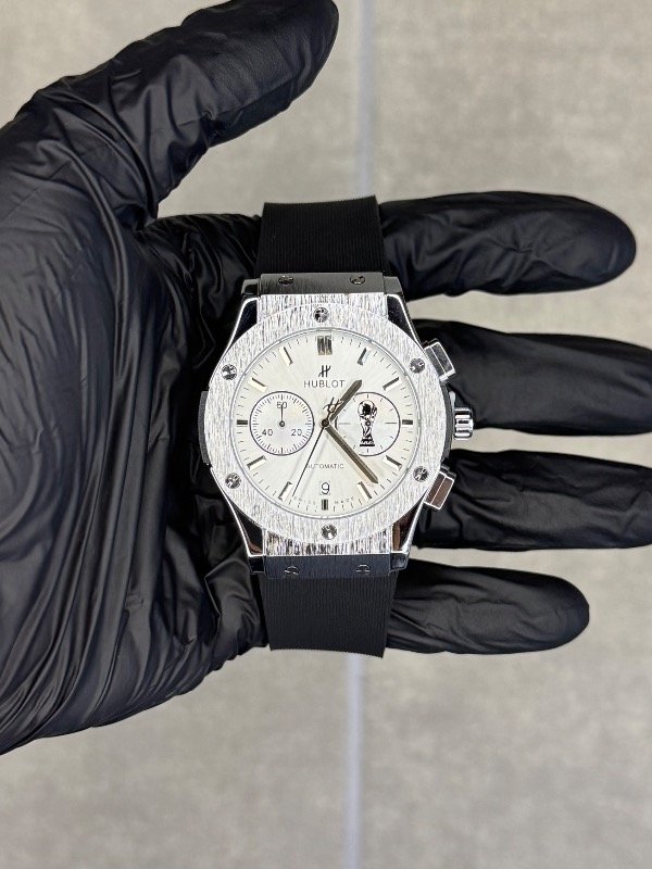 Producto - HUBLOT MUNDIAL PLATA BLANCO (calidad AA+)
