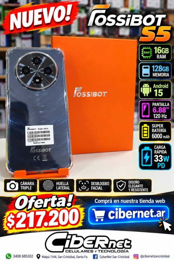 Producto - Celular Fossibot S5