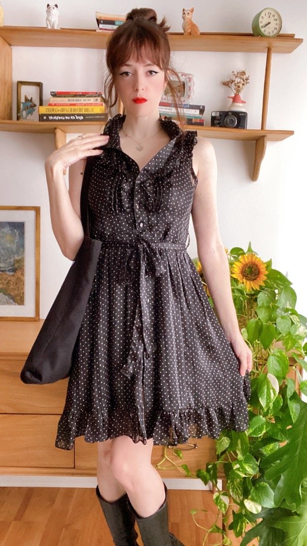 Producto - Vestido Lunar Volados