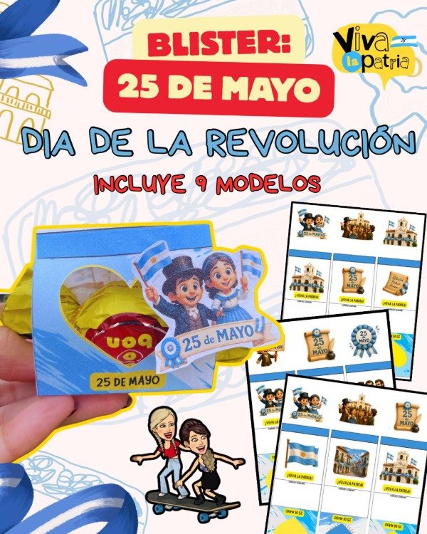 Producto - BLISTER. 25 DE MAYO